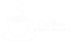 coffee international logo white